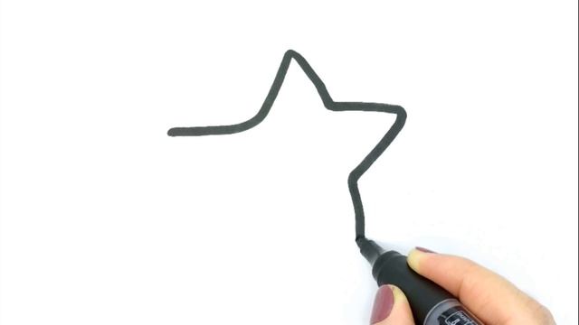 How to draw a star | Как нарисовать звезду | Yulduzni qanday chizish mumkin смотреть онлайн