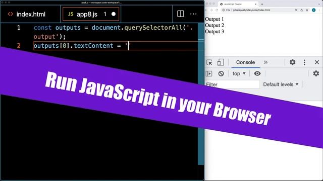 Learn JavaScript how to create Dynamic Web Pages Free Online Course with Source code and examples