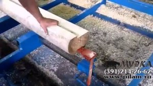 Дисковая углоповоротная пилорама Север 550 видеообзор