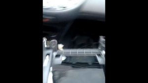 NISSAN PRIMERA P12 RADIO CD NAVI DISPLAY REMOVE demontaż abbau