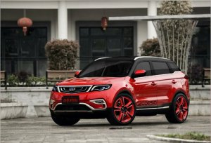 Замена салонного фильтра Geely atlas (Джили атлас)