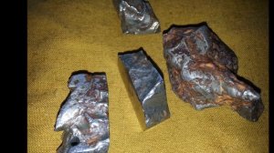Железный метеорит (атаксит)
