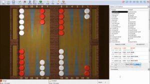 Learn to play backgammon with gnubg analysis