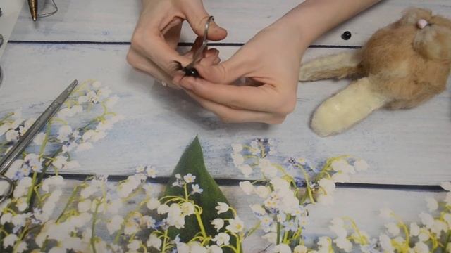 Пасхальный кролик своими руками DIY Кролик из шерсти