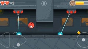 red ball 4 35th level lvl, all stars, gold crown | красный шарик как пройти 35 уровень в игре лвл.