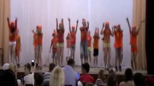 Лагерь Орбита 1 смена 2012 5 отряд танец Оранжевое Солнце