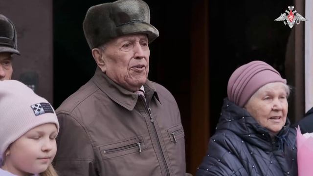 Поздравление ветерана с Днем ракетных войск и артиллерии
