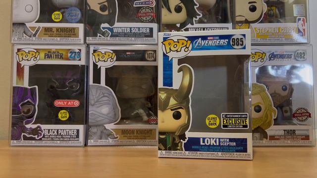 UNBOXING  FUNKO POP! LOKI WSCEPTER GITD  Entertainment Earth Exclusive  Avengers  shwdrdge