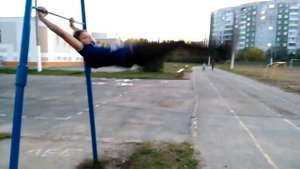 Как научиться ланч-гейнер с турника за 1 тренировку