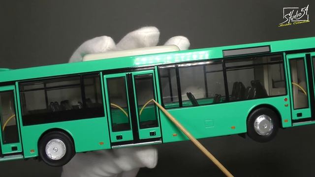 МАЗ-203. Наши Автобусы № 42. MODIMIO Collections. Обзор журнала и модели. смотреть онлайн