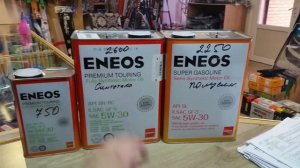 Масло eneos Super Gasoline SAE 5W-30 в чем разница с - Eneos Premium Touring 5W-30