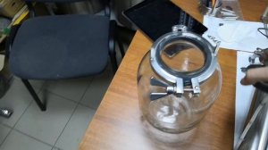 Куб для ароматных спиртов из 3х литровой банки.