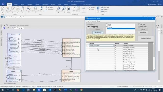 Data Mapping AddOn For Sparx Enterprise Architect