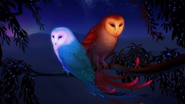 Расслабляющие ночные звуки птиц II Relaxing night bird sounds смотреть онлайн