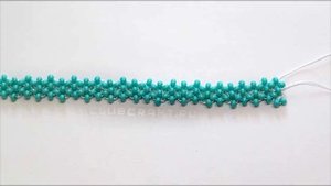 Как сделать браслет из бисера - МК для начинающих