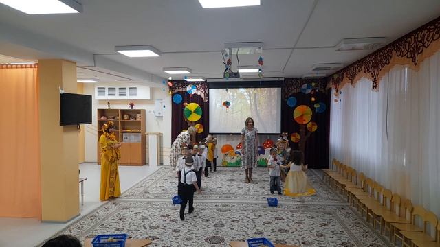 Осенний утренник для детей 4-5 лет