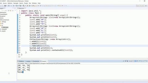 ArrayList in Collections Framework ¦Day-2 ¦ Telugu #bsktrending #fullstack #collection #java #telug