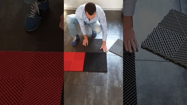 ANC dalle: Dalle de sol garage clipsable par emboitement pour garage, atelier, terrasse, piscine смотреть онлайн