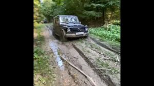 Гелендваген 463 на бездорожье нарезка
