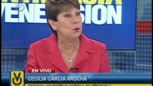 Entrevista Venevisión: Cecilia García Arocha