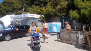 Форос  Пляж в Форосе  Форосский парк. Крым 2020