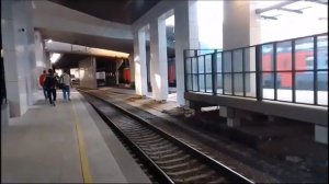 ЭД4М сообщением "Петушки-Апрелевка", перегон Белорусский вокзал-Москва-Сортировочная Киевская