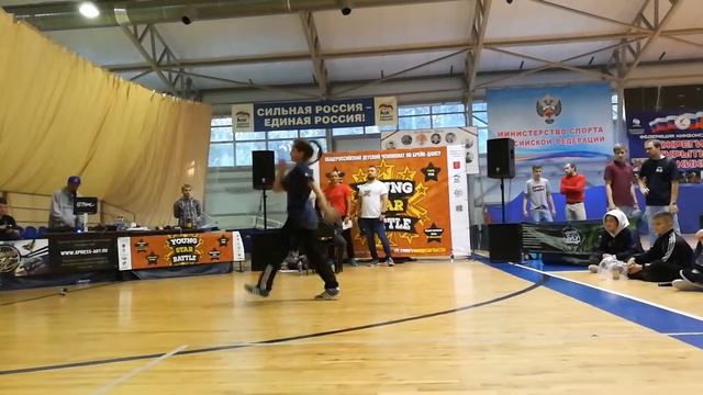 LEE (ДОМИНАНТ) vs DOG (THUNDERSTORMS) | 1/4 FINAL | YOUNG STAR BATTLE 2017 | ТУЛА смотреть онлайн