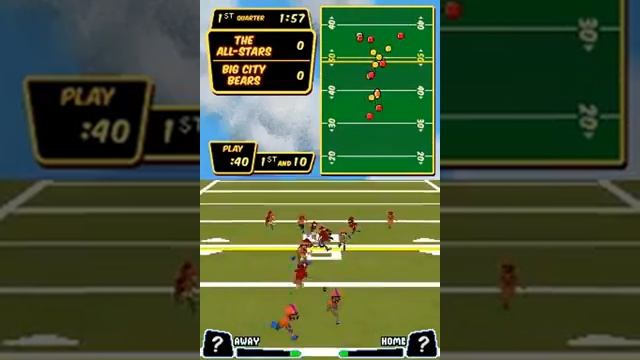 Backyard Sports ~ Rookie Rush • NDS Gameplay