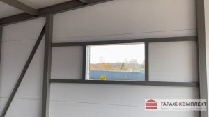Плюсы односкатной крыши в гараже из сэндвич панелей (каркас без ферм)