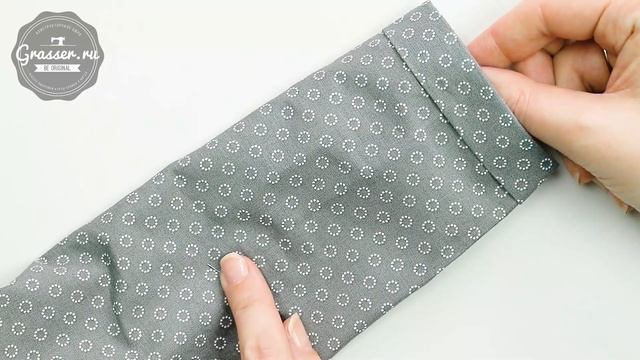 Обработка хлястика для регулировки длины рукава
