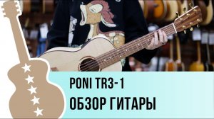 Poni TR3-1 обзор гитары
