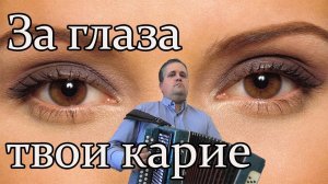 За глаза твои карие // разбор на гармони