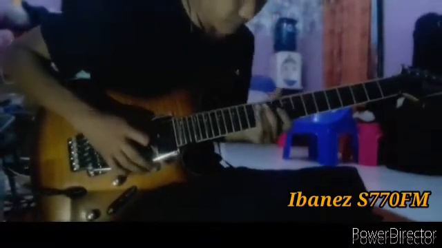 Ibanez S series S770fm Solo gitar Blaze of Glory bonjovi (cover) смотреть онлайн