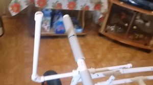 Тележка для ПВХ лодки своим руками из полипропиленовых труб Краткий обзор