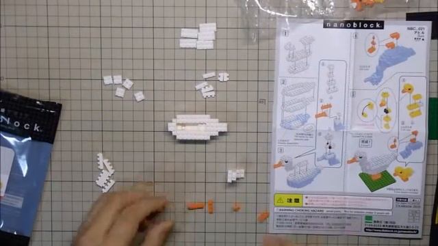 Гусь nanoblock Duck смотреть онлайн