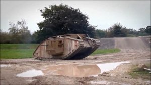 Первые танки - A7V vs MARK I