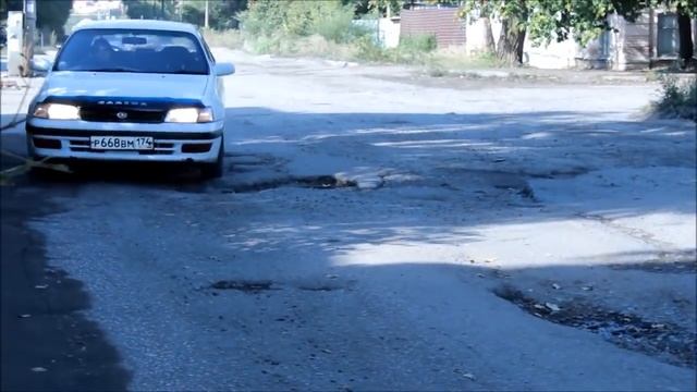 Беспощадные российские дороги. г. Троицк Челябинская область