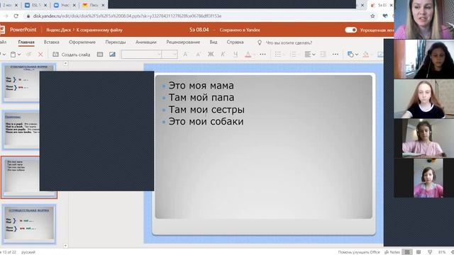 Указательные местоимения английского языка