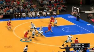 SHOHOKU VS KIRISAKI (nba 2k14 modded to Slamdunk Vs Koroku no basket gameplay)