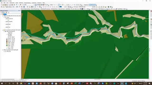 How To Set Up HEC-RAS Model From Raster DEM Using HEC-GeoRAS смотреть онлайн