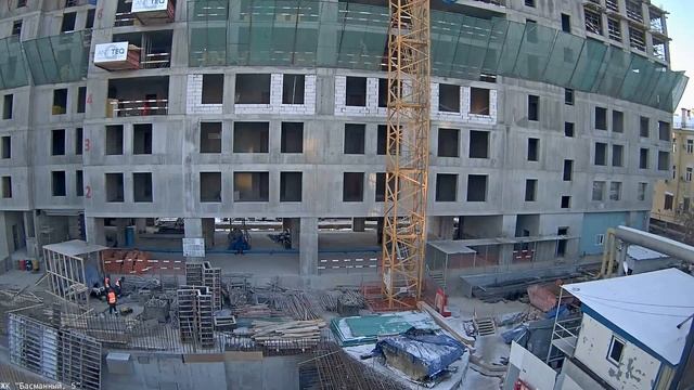 Таймлапс Басманный 5. 30 ноября 2016. Камера 2 смотреть онлайн