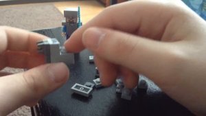 как из Лего сделать волка из игры Майнкрафт