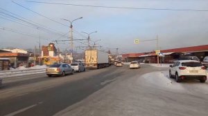 ПРОгулки художника по Иркутску 25.01.2023 (1) Дорога к Храму. Река Ушаковка, Колчак и музей в СИЗО-