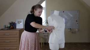 Исправляем дефекты посадки. Наклонные заломы у бокового шва