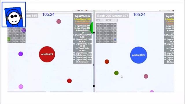 PLAY AGAR.IO WITH PESTIE362E! (Agar.io) смотреть онлайн