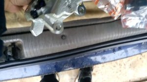 Новый задний суппорт на Opel Vectra B