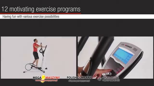 Orbitrek HAMMER CROSSLIFE XTR смотреть онлайн