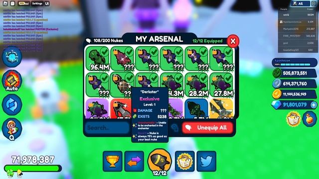 BEST ENCHANT(S) TO GET IN NUKE SIMULATOR | Roblox смотреть онлайн