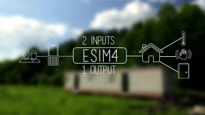 Автономный GSM информатор ESIM4