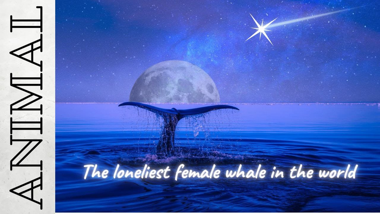 Самая одинокая самка кита в мире, она поёт но никто её не слышит